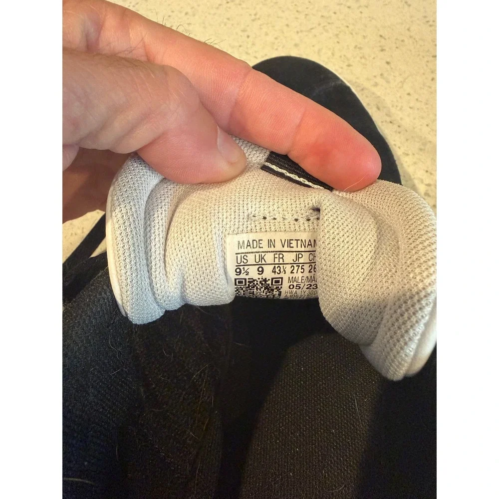 Adidas VL Court 3.0 Black White Women's Size 9.5 Without Box